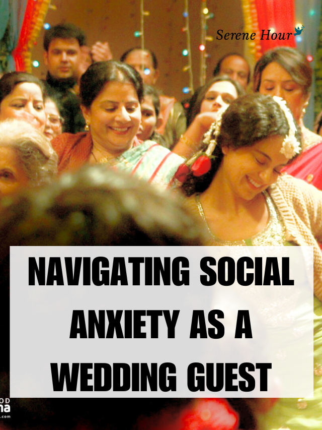 social anxiety as wedding guest